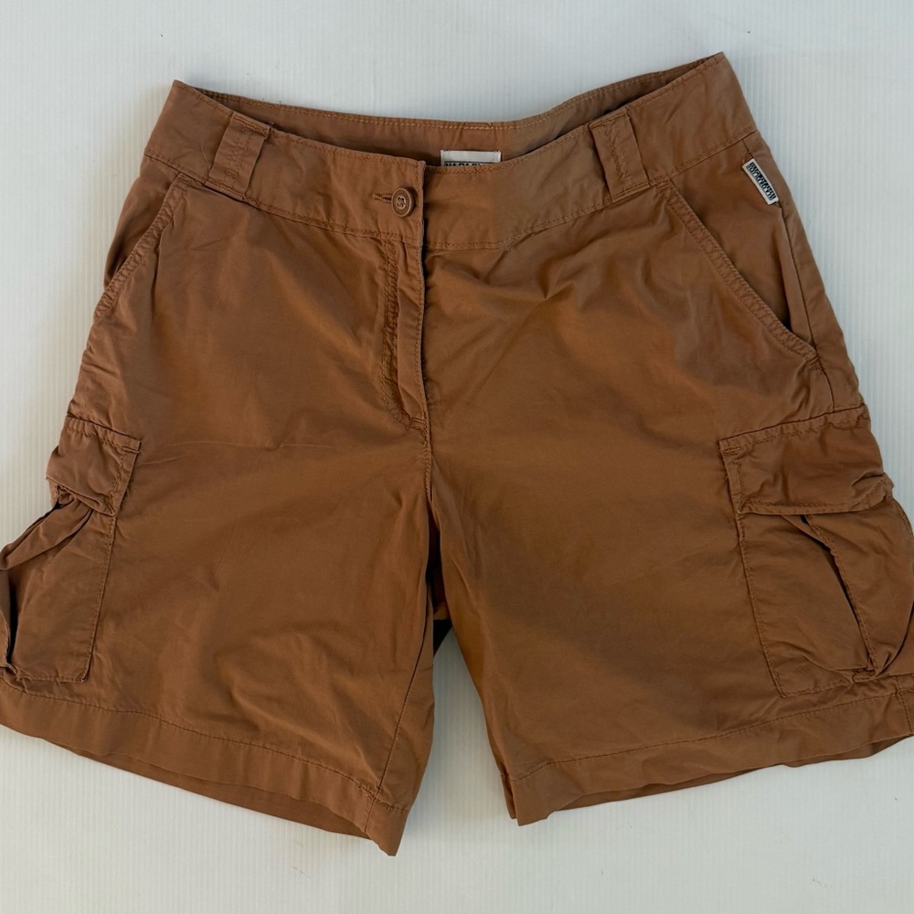NAPAPIJRI‎ Womens Cargo Shorts Size 28 Brown Outdoor Hiking